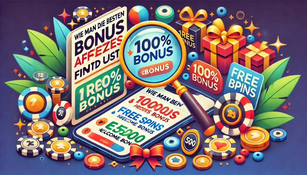 DALLE 20250323 133133 A dynamic and bold 169 thumbnail for a blog post titled Welche Casinos haben hohe Gewinne The background shows a luxurious digital casino with gl CasinoWikiReview